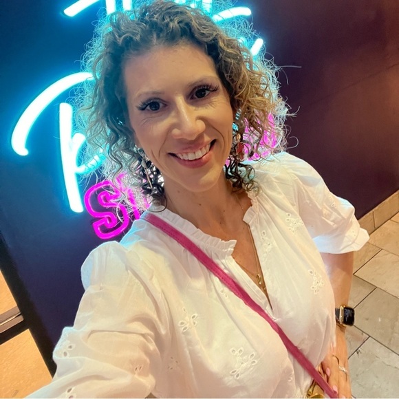 Knox Rose Bishop 3/4 sleeve eyelet dress. Worn once. - Picture 7 of 7